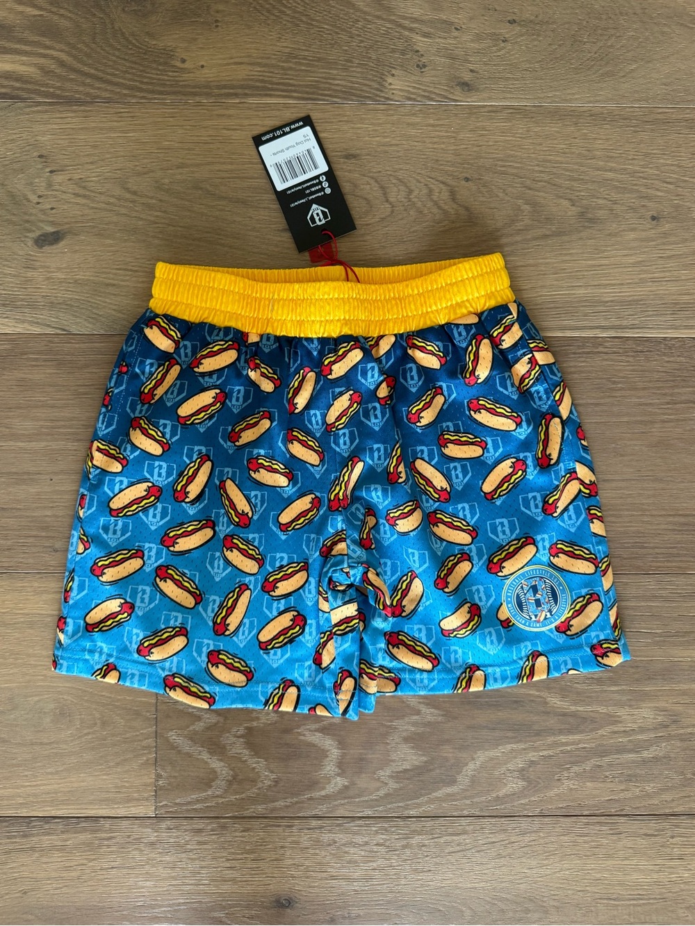 Baseball Lifestyle 101 - Hot Dog - Youth Shorts - NEW WITH TAGS